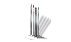 10″ Stainless Steel Vertical Skewers (4x)