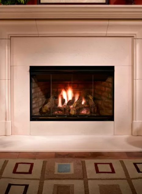 See-Through Fireplace