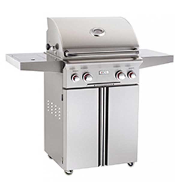 T-Series 24-Inch 2-Burner with Rotisserie and Single Sideburner
