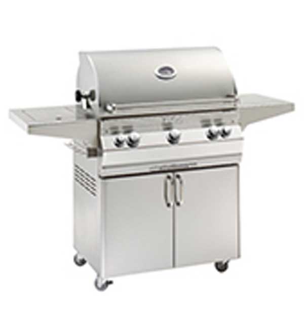 Aurora A540s Portable Grill with Single Side Burner
