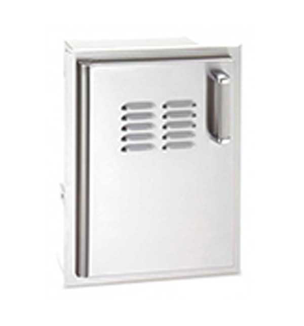 53820SC-TL Single Access Door with Tank Tray, Louvered Door Soft Close System